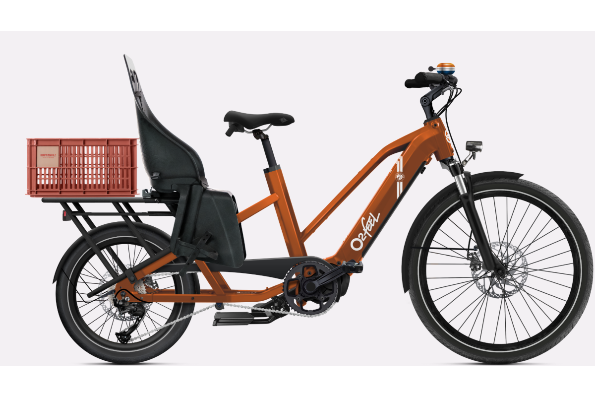 Vélo électrique O2feel Equo Roland Garros ｜Véléos Magasin de Vélos 01 30 74 64 38