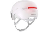 ABUS HUD-Y ACE – Casque vélo urbain stylé avec visière & LED | Véléos