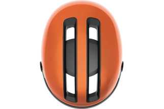 ABUS HUD-Y ACE – Casque vélo urbain stylé avec visière & LED | Véléos