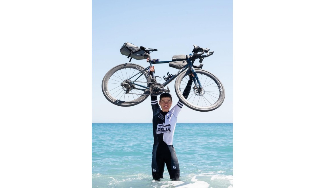 Victor Bosoni vainqueur de la Transcontinental Race